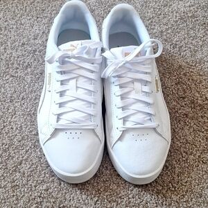PUMA white sneakers